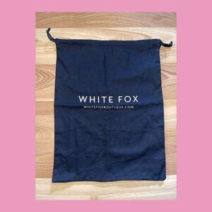 WHITE FOX Dust Bag WHITE FOX Dust Bag WHITE FOX Dust Bag WHITE FOX Dust Bag